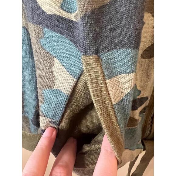 J.Crew J3879 Camouflage Zip Ribbed Womens Jacket Size XXS - Picture 11 of 11